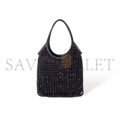 MIU MIU IVY BEADED DUCHESSE BAG 5BA281 (24*20cm)